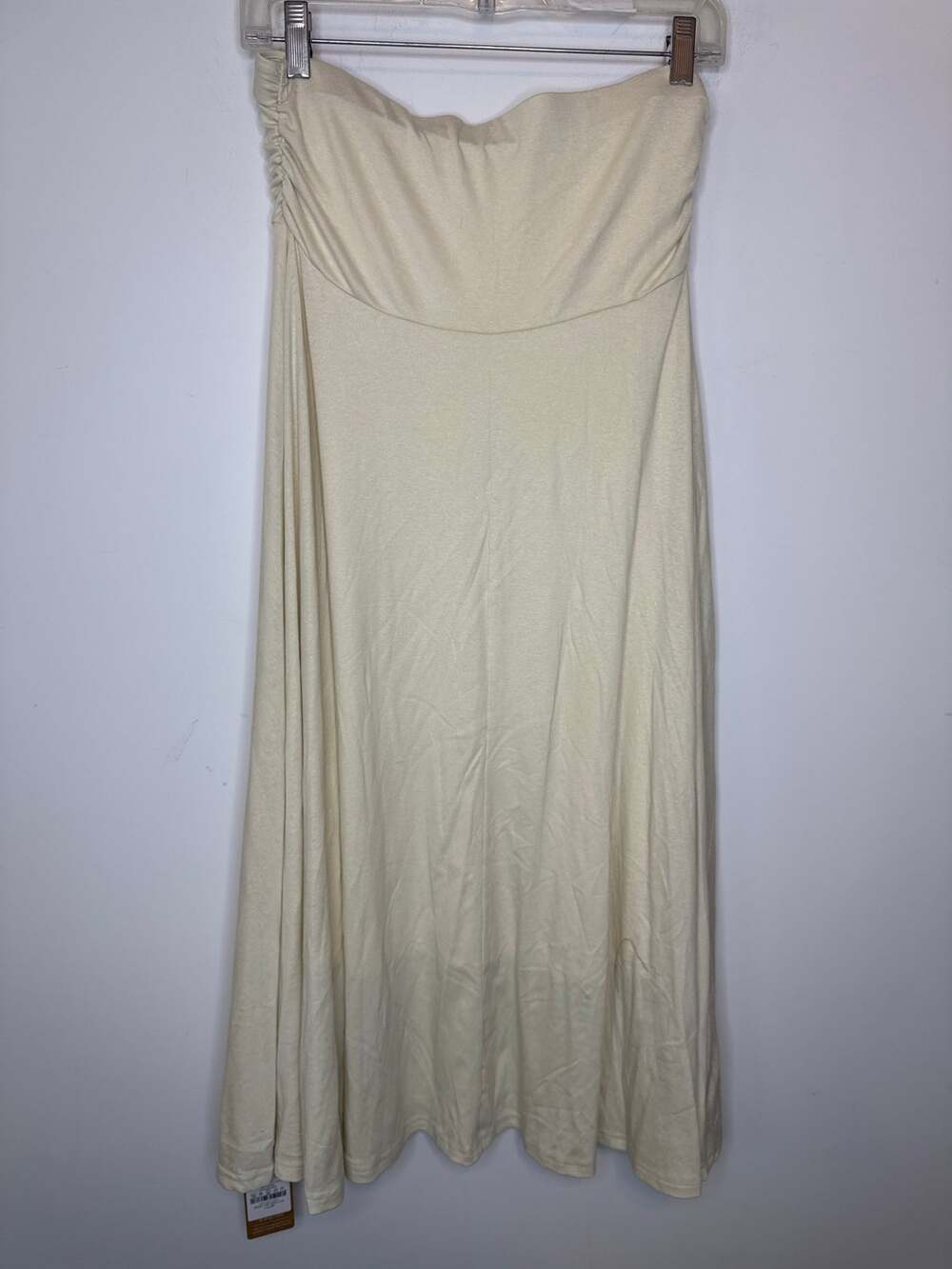 OGL Move Lime Ivory Midi Skirt Womens Size M New With Tags NWT